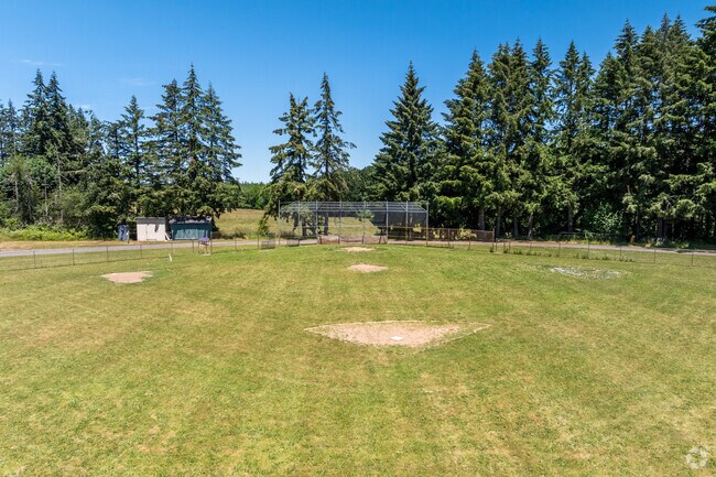 Fern Ridge Middle School has a baseball field for students to compete on in Veneta.