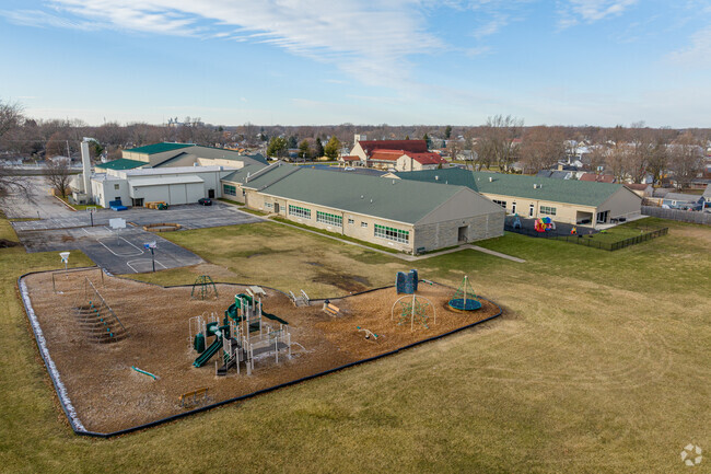 Central Lutheran School in New Haven has a nice playground for the students.