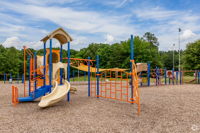 The playground at Pocahontas Elementary School.