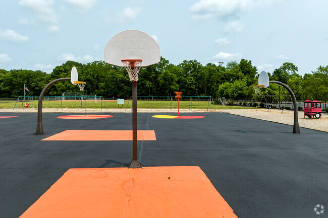 Indian Run Elementary has an amazing blacktop area.