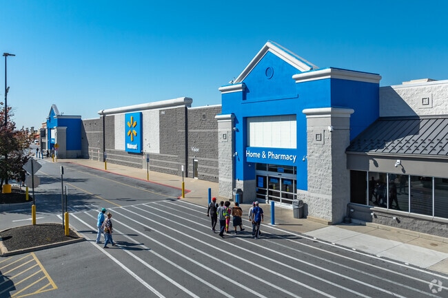 Most Hager's Crossing locals get their groceries from Walmart, just outside the development.