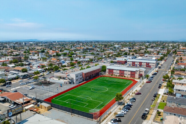 Edison Elementary School students can enjoy a fresh playing field in Corridor.