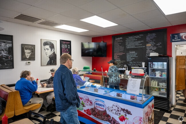 Summerfield locals enjoy dining and enjoying sweet treats at Center Grove Grill and Soda Shop.