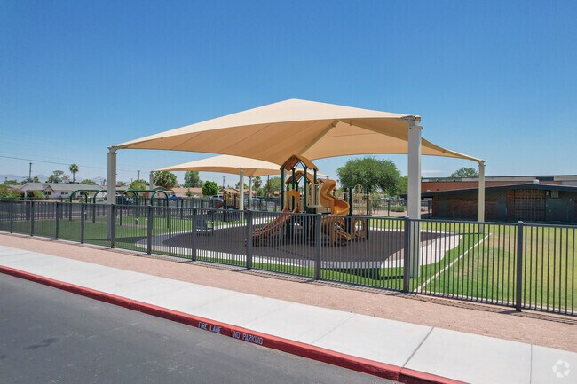 There are multiple playgrounds at Hohokam Elementary in Scottsdale.