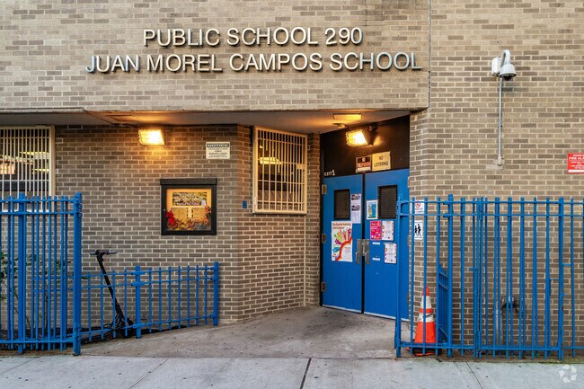 PS 290 Juan Morel Campos School has 384 students in grades PK, K-5.