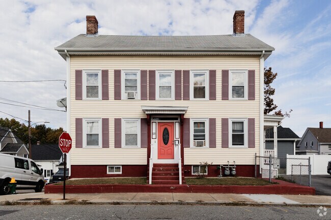 Two-story homes with traditional designs appear throughout Charles.