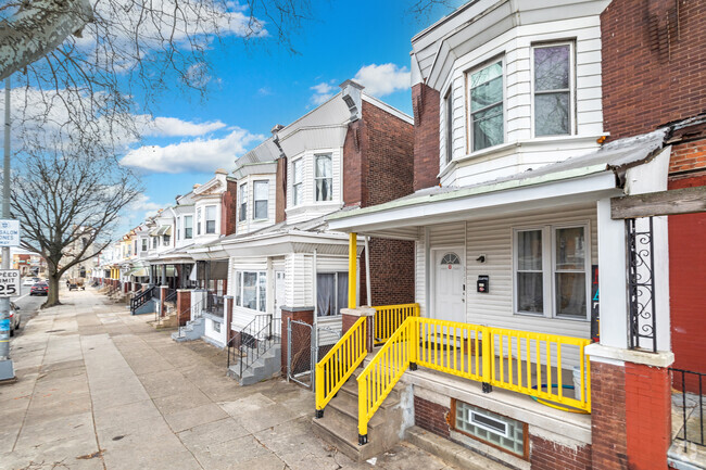 Brick Twin Homes with covered porches will be found in the Dunlap neighborhood.