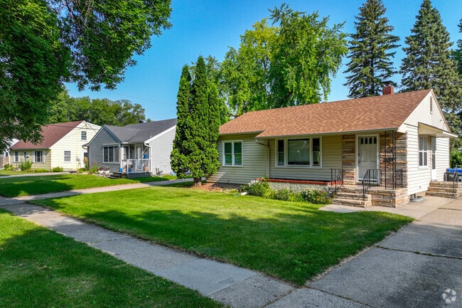 A row of well-maintained homes on the quiet streets of Washington.