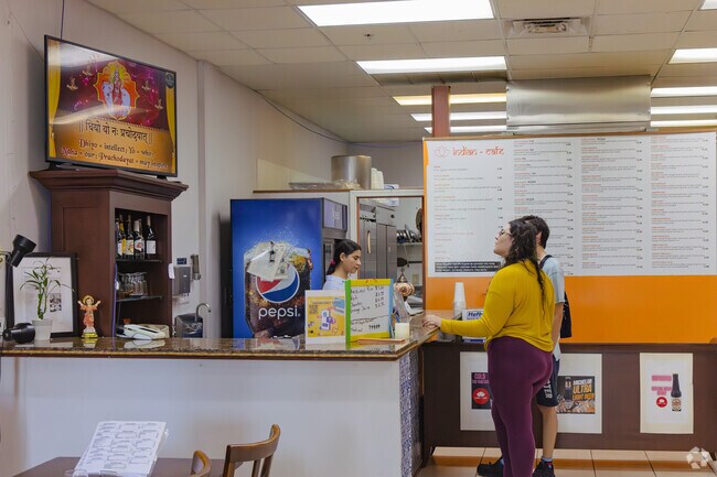 Delicious aromas greet you at the cozy Indian cafe in Northport Village.