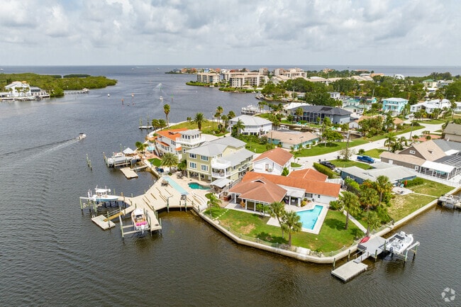 It is a busy life on the water in Port Richey.