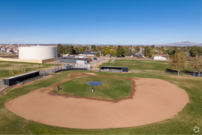Baseball fields are available for the Hesperia High athlete.