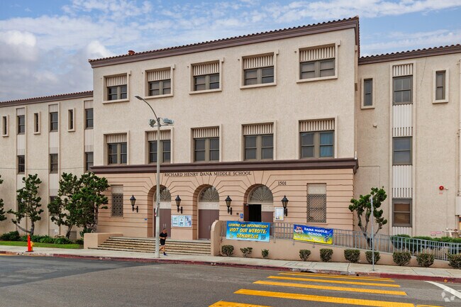 Dana Middle School in San Pedro is named after the author Richard Henry Dana Jr.