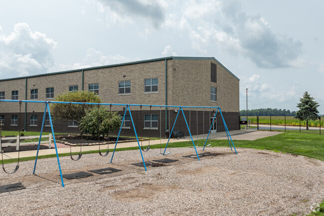 National Trail Elementary School has approximately 349 students.