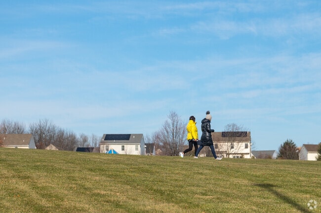 Walking trails in Upper Nazareth Township connect neighborhoods and encourage an active lifestyle.