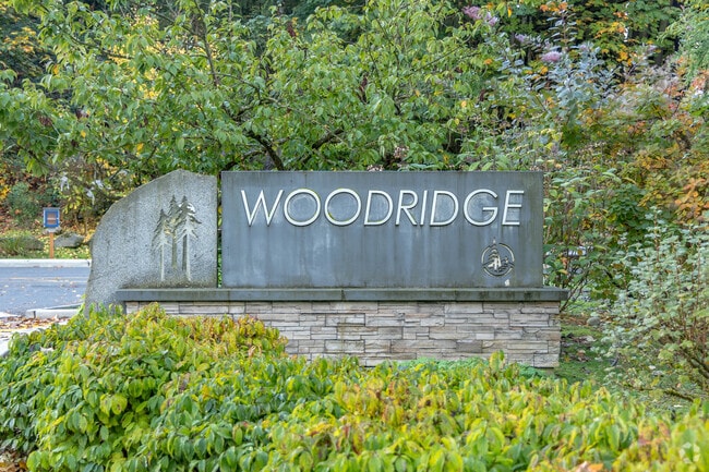 Woodridge is a tight-knit residential community atop a hill near I-90 and I-405.