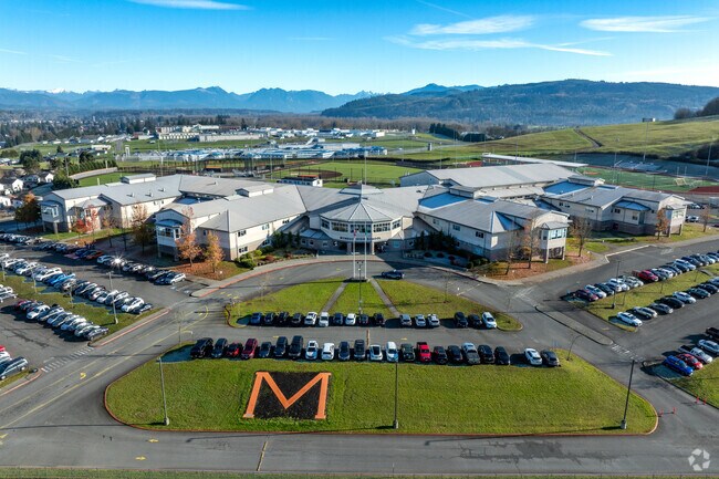Monroe High School serves teens who live in The Farm at Woods Creek.