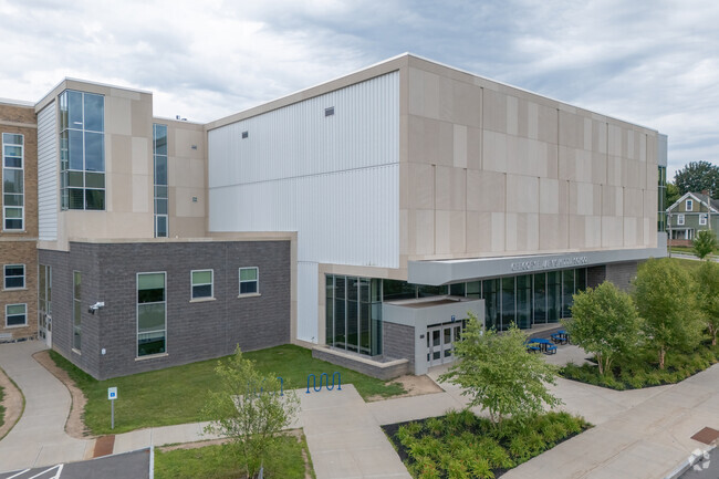Modern amenities are part of the renovated Gregory B. Jarvis Middle School.