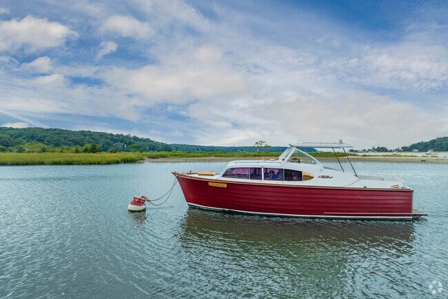 This beautiful Chris Craft is ready for its next adventure in Cold Spring Harbor.