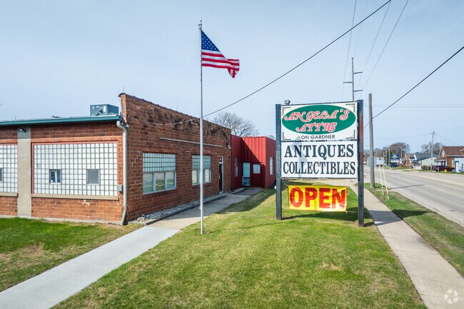Angela's Attic in South Beloit sells antique collectibles.