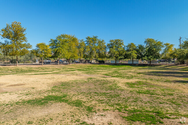 Run around the open field at Heritage Academy Pinnacle K-8 in Glendale.