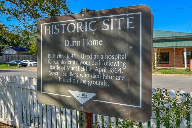 At the Dunn House is a historical site from America's Civil War.