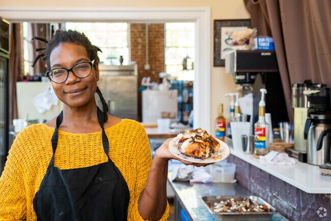Black Magnolia Southern Patisserie is located at the Revolution Mill in White Oak.