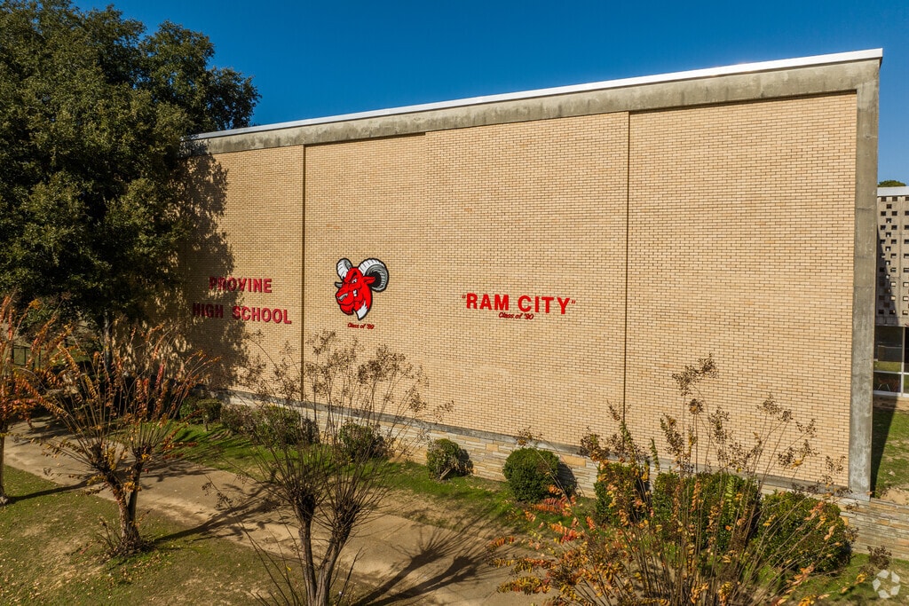 Provine High School, located in Jackson, is home to the rams.