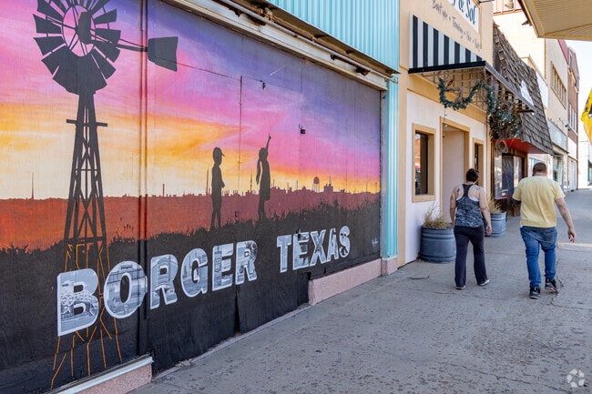 Main Street is where all Borger history, social life and business can be found.