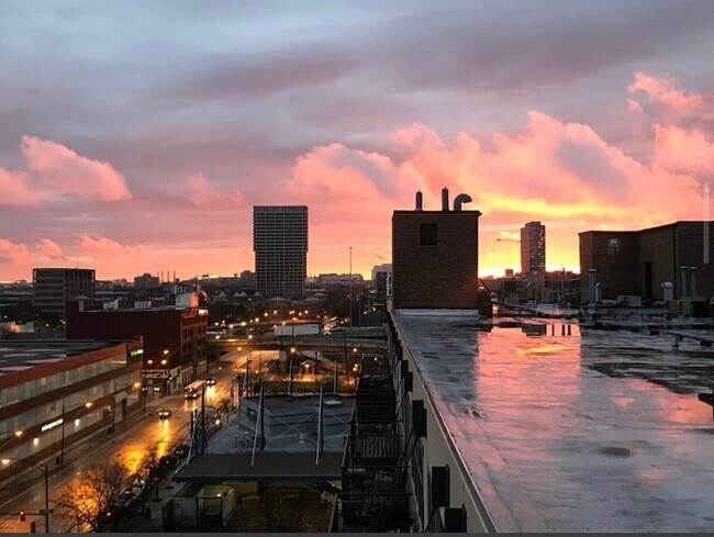 Unbeatable sunsets from windows/balcony