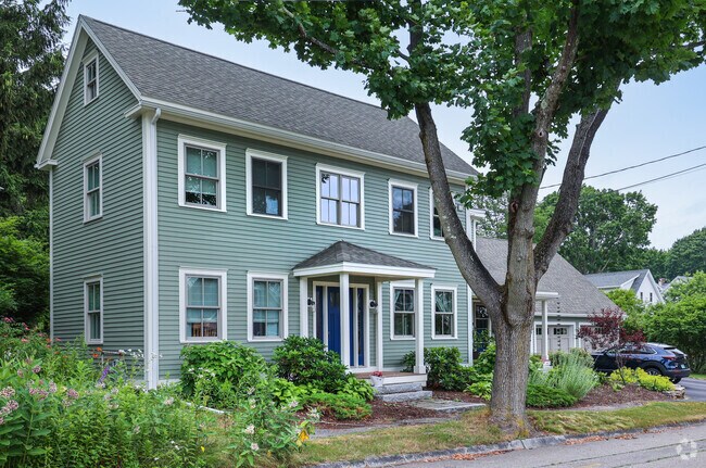 Colonial Revival homes, with their classic symmetry and elegant details, are a common architectural feature throughout the West End.