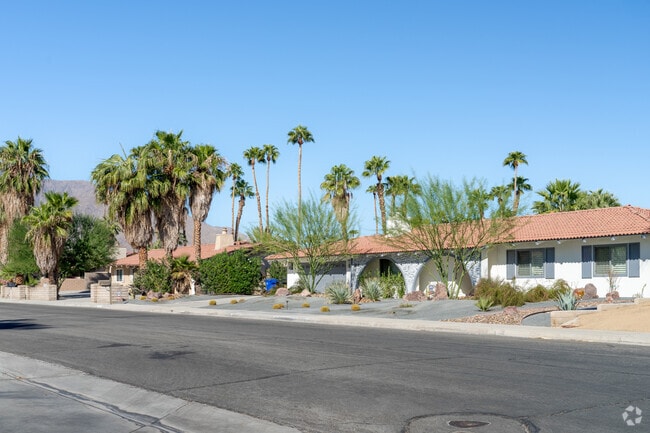 Find Ranch and Mediterranean-style homes when living in the Oasis del Sol community.