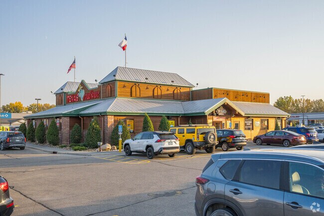 Texas Roadhouse is another dining option for residents.