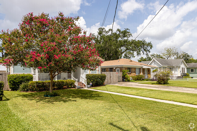 Blooming trees are a common sight in Jefferson, LA.