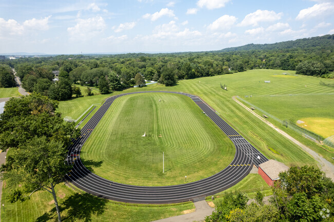 The track at Bridgewater Raritan Middle School in Bridgewater.