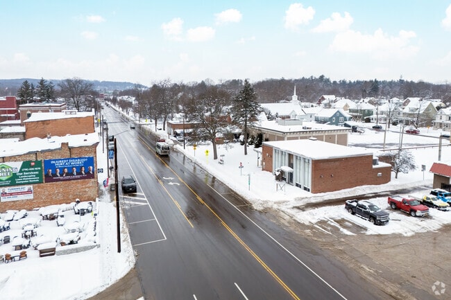 Ellicott has a nice variety of shopping in the Falconer area and many rural landscapes.