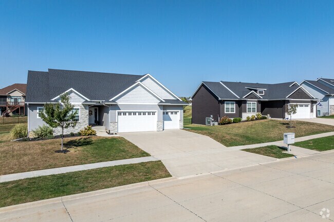 New homes in Tiffin range from three to five bedrooms and are often custom builds.