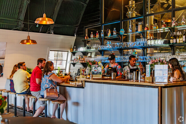 Minutes from Forest Hills North, you can enjoy local spirits at End of Days Distillery.
