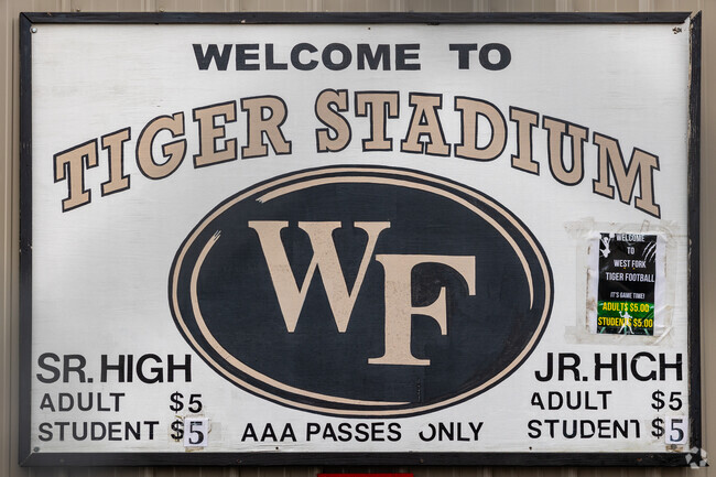 West Fork High School athletic teams include football and basketball.