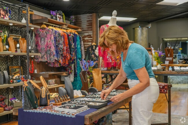 Stop in at one of the local boutiques along Main Street in Downtown Elkhart near Grant.