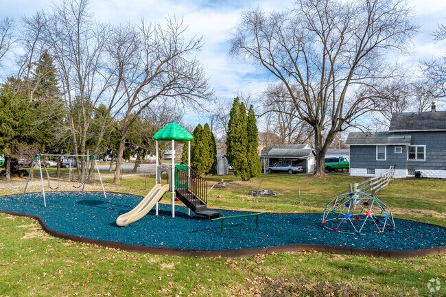The residents of Clinton Estates can walk to a playground on the corner of Sale & Keffer Roads.