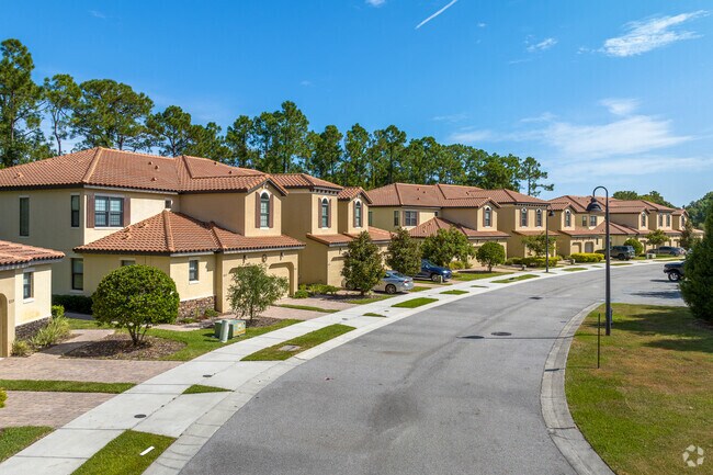 Townhouses offer luxury without all the hassle of lawn maintenance in Champions Gate.