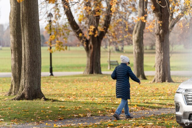 Just minutes from Fillmore-Leroy, Delaware Park offers scenic trails perfect for walking, jogging, and biking.