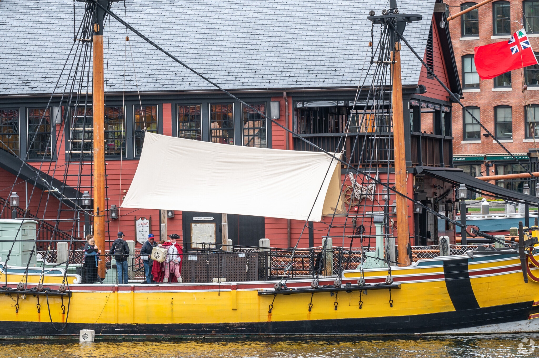 Reenact history at the Boston Tea Party Ships & Museum in the Financial District.