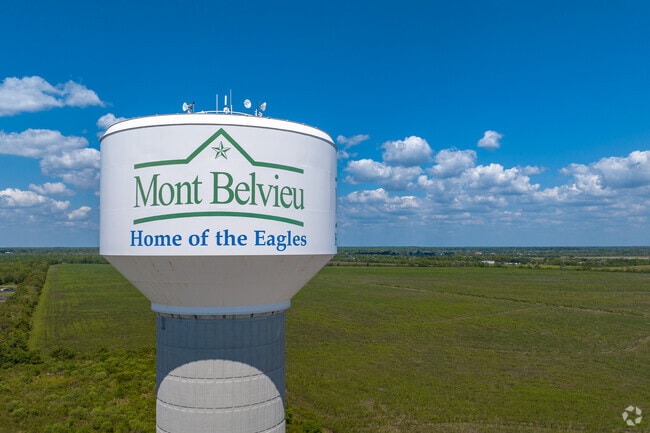 Mont Belvieu is located 35 miles east of Houston.