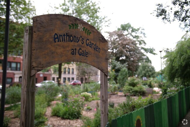 The garden is an integral part of Gale Community Academy.