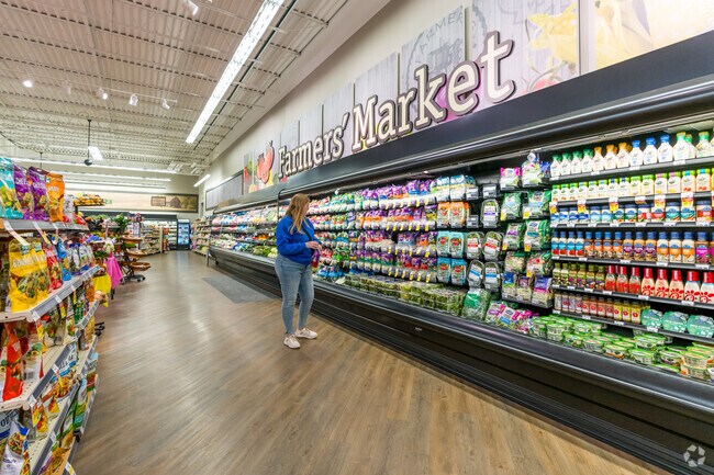 Shop for fresh groceries at Coborn's and Walmart in Huron.