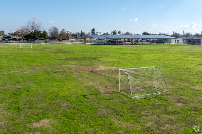 The soccer field at Roosevelt Elementary School in Selma.