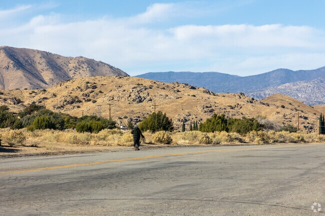 Walk alongside the valley homes of Weldon and take in beautiful views of the mountains.