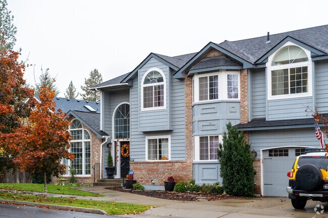 Homes in the Seven Mile neighborhood have quick access to the Spokane river.