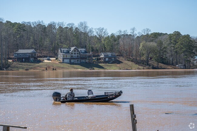 Local residents enjoy time out on Jackson Lake in Butts County.